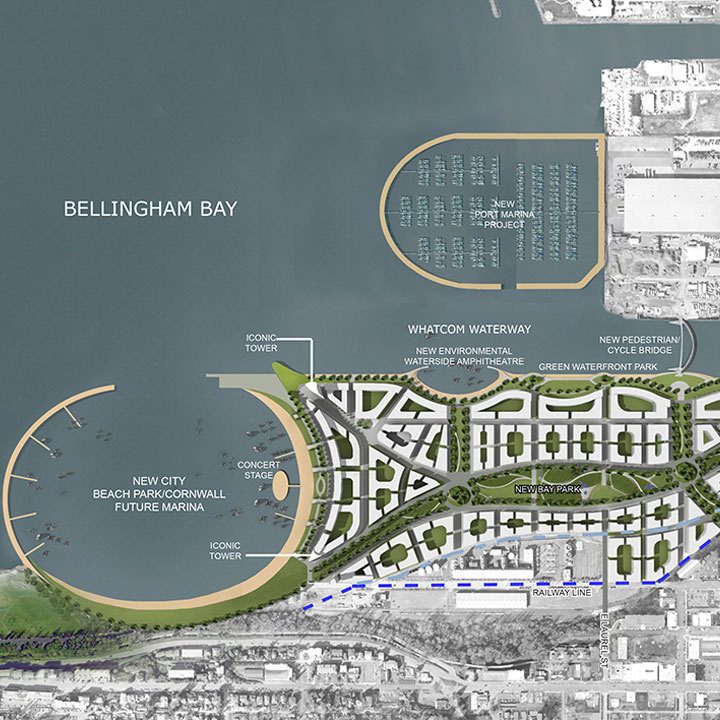 Bellingham Bay Masterplan, Washington USA