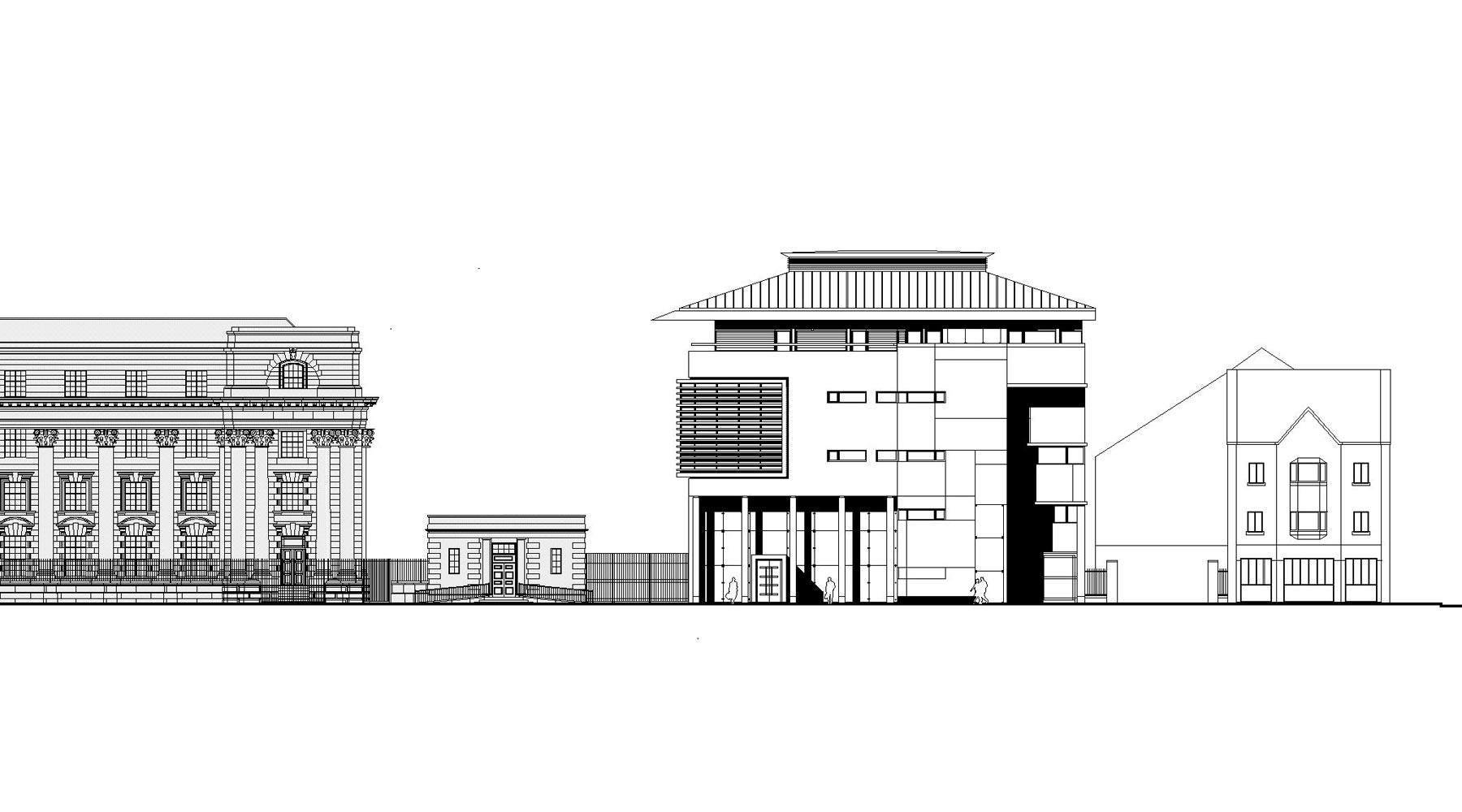 RMI Architects bar library Belfast
