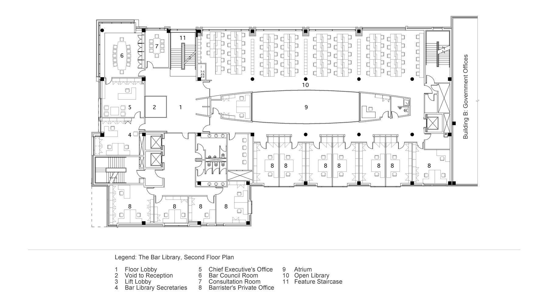 RMI Architects bar library Belfast