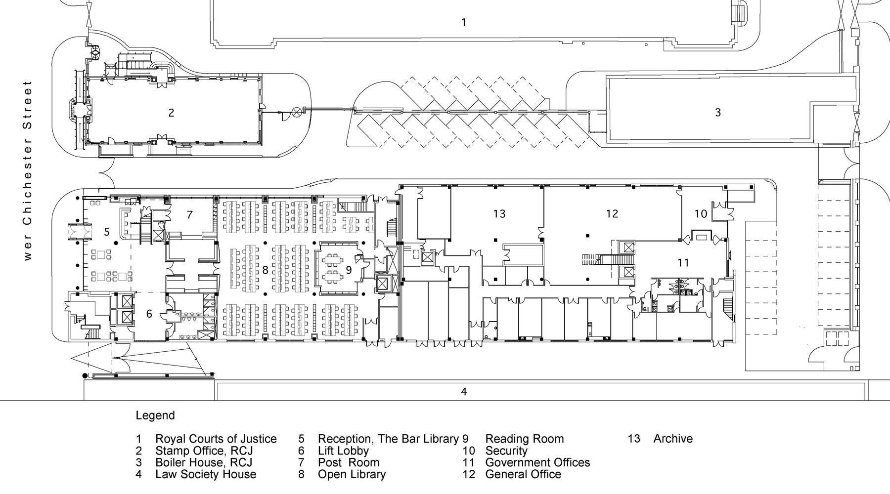 RMI Architects bar library Belfast