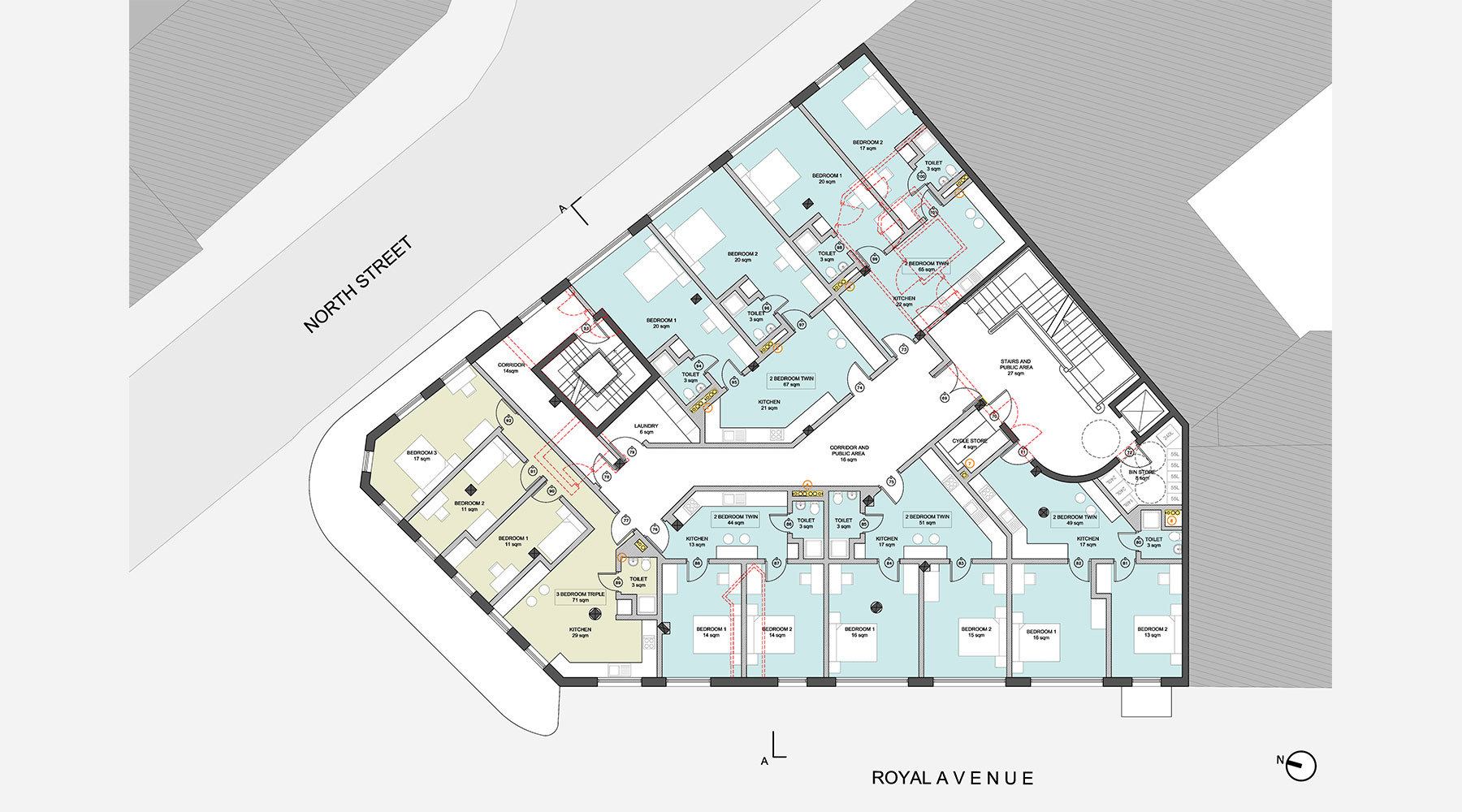 Sinclair House RMI Architects Belfast Northern Ireland