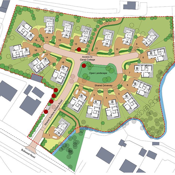 Housing Development, Dunoon Scotland RMI Architects Belfast Northern