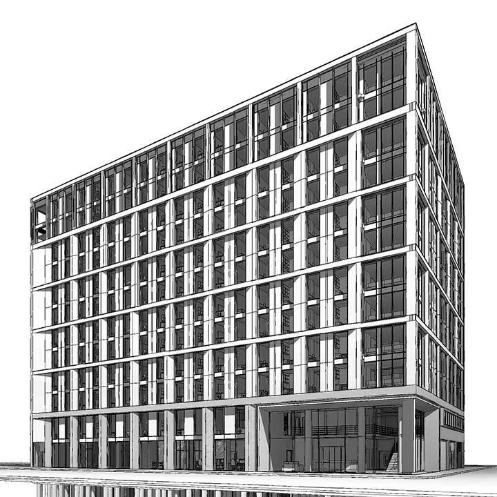 123 York Street Student Housing RMI Architects Belfast Northern Ireland