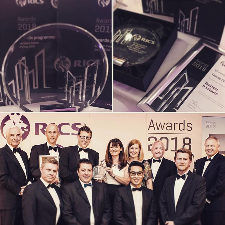Titanic Hotel receives a Prestigious RICS award
